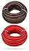 InstallGear 10 Gauge Wire (50ft) Copper Clad Aluminum CAA - Primary Automotive Wire, Car Amplifier Power & Ground Cable, Battery Cables, Car Audio Speaker Stereo, RV Trailer Wiring Welding Cable 10ga