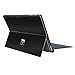 ProElife Ultra Slim Decal Skin Sticker Protector Cover for New Microsoft Surface Pro 6 (2018 Release) Surface Pro 5 2017 Version and Surface Pro 4 12.3-Inch (Black)