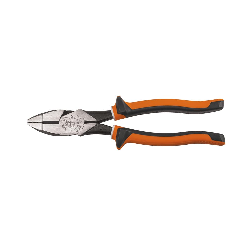 8-Inch Side Cutting Pliers Slim Handle Klein Tools 213-8NE-EINS