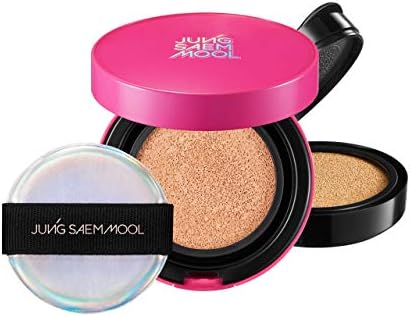 Amazon ジョンセンムル Jung Saem Mool 公式 Jungsaemmool Pink Edition スキン ヌーダー クッション リフィル 付き Spf50 Pa ピンクライト Jungsaemmool クッションファンデー ファンデーション 化粧下地 下地クリーム ベースメイク 韓国コスメ