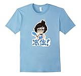 Men's Overwatch Mei Beat the Heat Spray Tee Shirt Large Baby Blue