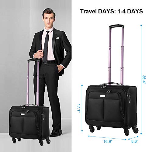 4 wheel rolling briefcase