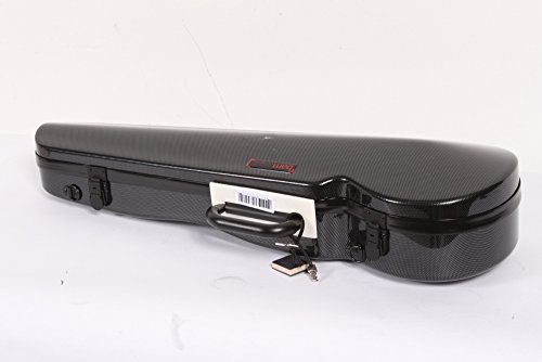 Bam High Tech Contoured Violin Case Carbon Black