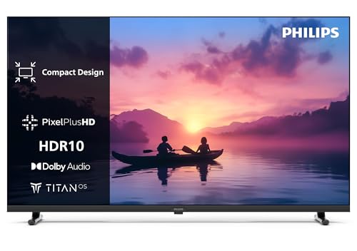 PHILIPS 40PFS6000 HD LED Smart TV - 40 Zoll Display mit Pixel Plus, Titan OS Plattform Und Dolby Digital Sound - Funktioniert Mit Alexa Und Google Spr