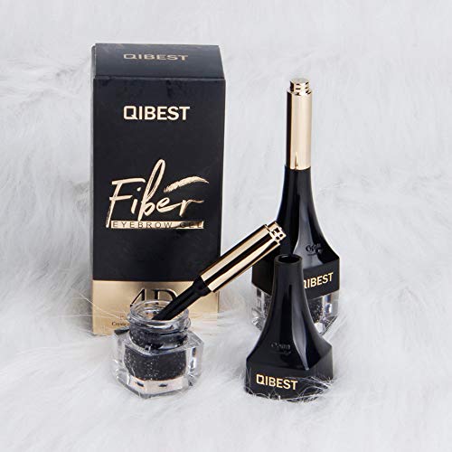 Coerni Waterproof 3D Eyebrow Extensions Gel Fiber+Eyebrow Card - Building Brow Hair and Eye Brow Brush