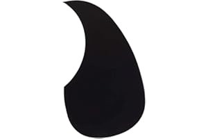 Acoustic Guitar Pickguard Pick Guard Self Adhesive Black Professional Process