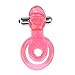 Vibrating Ring ,Shmily Ultimate Dual Pleasure Vibrating Cock Ring with Tension Enhancement for Him Waterproof and Reusable Vibrating Ring for Maximum Prolonged Pleasure.