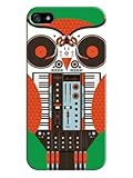 Youai Robot Nighthawk Hard Back Shell Case / Cover for Iphone 5 and 5s - Green