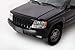 Auto Ventshade [AVS] Bugflector II Hood Shield / Protector | Fits 1999 - 2004 Jeep Grand Cherokee | High Profile Bug Deflector - 1 pc., Dark Smoke | 25502