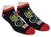 Marvel Avengers Mens 3pk Half Cushion Athletic No Show Socks