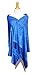 Elegant Paisley Jacquard Pashmina Scarf Wrap Stole (Royalblue/black(AU))
