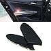 WYQ 2PCs Leather Front Door Panels Armrest Covers for Honda Accord 2008-2012 Black