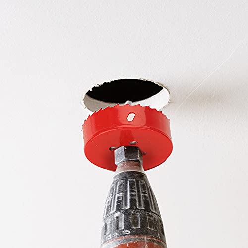 JOHOUSE M42 Bi-Metal Hole Saw, Bi-Metal Hole Cutter for Mental Sheet, Plastic, Wood with Open Saw, 70mm&75mm