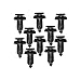 Lantee 50 Pcs Bumper Engine Cover Fender Grille Clips
