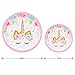 Clearance Sale ! Party Supplier Serves 16, Birthday Decoration Kits for Girls | Headband | Napkins | Plates | Cups | Straws | Table Cloth | Utensils | Happy Birthday Banner by Alyoen