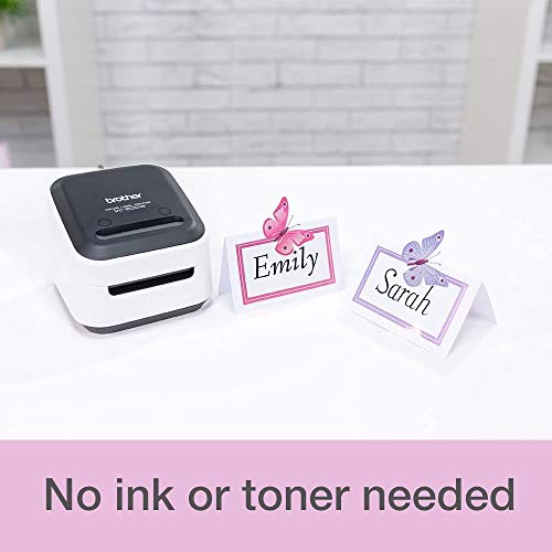 Brother VC-500W Versatile Compact Color Label and Photo Printer with ...