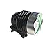 Bike Lights for Night Riding 2000 Lumen USB Rechargeable Bicycle Front Headlight and Back Taillight, Super Bright 4 Light Modes MTB Light, IP65 Waterproof Mountain Biking Light for Cycling Commuting