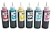 Ink refill set for CIS/CISS or refillable cartridges using Epson 77, 78 ink: R260, R280, R380, RX580, RX595, RX680