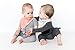 Baby Bandana Drool Bibs with Snaps for Girls, 4-Pack Organic Bib Set, Super Absorbent, Soft, & Stylish Baby Shower & Registry Gift by Matimati 