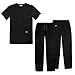 Sivvan Unisex Classic Scrub Set V-Neck Top/Drawstring Pants (Available in 12 Solid Colors)