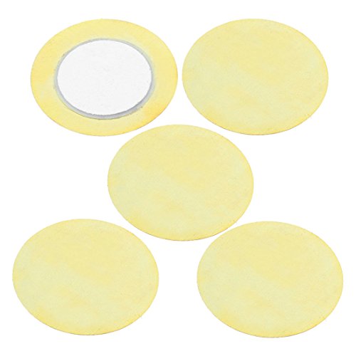 Uxcell a15043000ux0209 Buzzer Pressure Sensor Speaker DIY Piezo Disc, 27 mm, 5 Piece