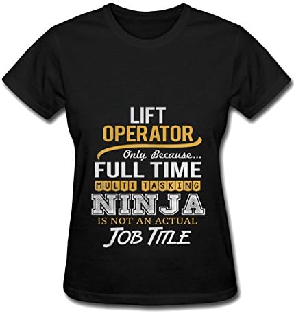 Orchard Plazza Women's Lift Operator cotton shirts black