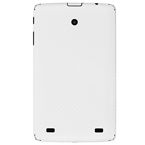 ArmorSuit MilitaryShield - LG G PAD 8.0 Screen Protector + White Carbon Fiber Full Body Skin Protectorw/ Lifetime Replacements