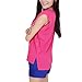 TopTie Women's Sleeve Ruffle Shoulder Chiffon Tops Casual Shirt Tops Blouse