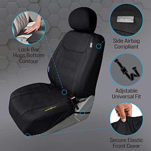 Goodyear [2 Pack Water Resistant Car Seat Cover, 100 Pure Neoprene