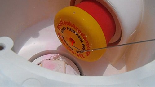 SWIMMING POOL LEAK DETECTION DYE TESTING CONES- QUICK PLUGS SET OF 6