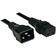 TRIPP LITE P036-003-15A Heavy Duty Power Extension Cord 14 AWG IEC 320 C19-C20 3'