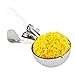 Restaurantware Met Lux 4.66 Ounce Portion Scoop 1 Trigger Release Cookie Scoop - With White Handle Stainless Steel Disher For Portion Control Scoop Cookie Dough Cupcake Batter Or Ice Cream