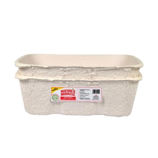 Nature’s Miracle Disposable Litter Box, Jumbo, 2Pack P82029