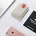 RFID Minimalist Slim Leather Wallets - Credit Card Holder Wallet for Men Women (silver white)