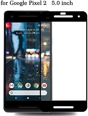 [2-Pack] -For Google Pixel 2 XL Tempered Glass Google Pixel 2 XL Screen Protector 3D Curved 9H Full Cover Phone Screen Protector Film for Google Pixel 2 XL Ultra Thin