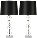 Amanda Crystal Glass Globe Lamp