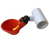 5 Beaktime Chicken Drinker Cups with 1/2