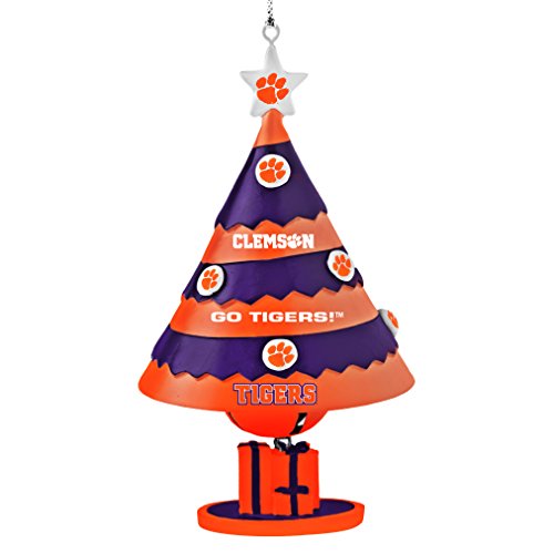 NCAA Clemson Tigers Tree Bell Ornament