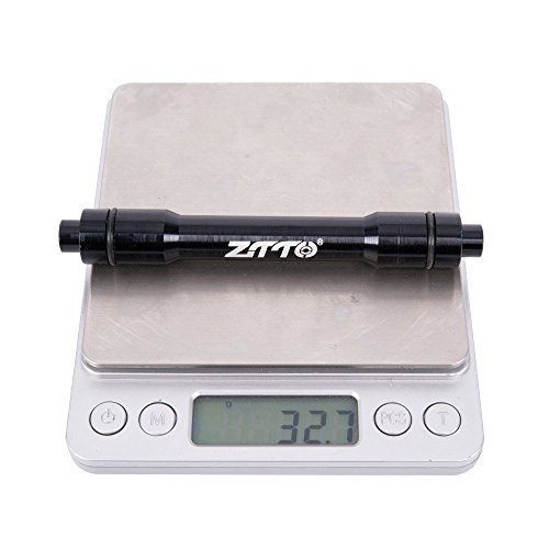 Ztto 15mm Thru Axle to 5mm Quick Release Skewers Adapter Conversion (Black)