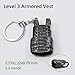 6 in 1 PUBG Key Chain Ring CW-Mart Model Gifts for Children PLAYERUNKNOWN’S BATTLEGROUNDS Souvenir AWM Level 3 Helmet Backpack Armored Vest Pan Coin