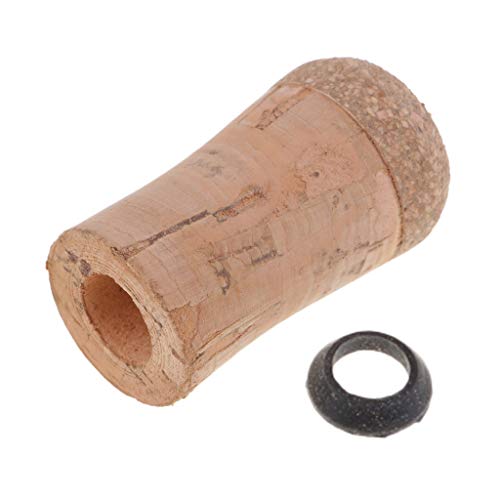 CUTICATE Kork Angelgriff Set DIY Angelrute Teile Gebäude Repair Tool Rollenhalter – Bild 4