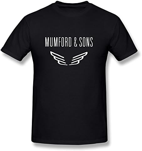 Fkyceun Men's Mumford And Sons Poster Tee XX-Large Black