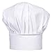 Ufaucet Professional Adjustable Party Kitchen Pastry Cooking White Chef Hat, Chef Hats for Adults