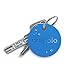 CHIPOLO PLUS (GEN 2) - Bluetooth Tracking Device to Easily Find Your Lost Keys, Wallet, Phone, Bag, Backpack, Etc. Loudest Speaker Alert on the Market (100 dB). Water Resistant. (Blue)