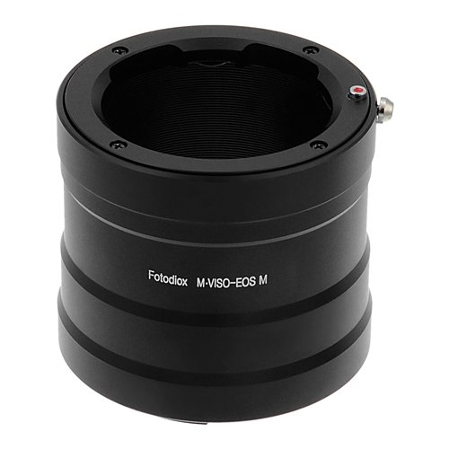 Fotodiox Lens Mount Adapter - Leica M Visoflex SLR Lensto Canon EOS M (EF-M Mount) Mirrorless Camera Body