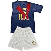 Soccer Jerseys Kids 7# Football Sports Fan for Boys Girls Youth Soccer