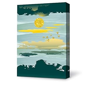Canvas Wall Art for Living Room,Bedroom Home Artwork Paintings Abstract Art Ready to Hang - 12x18 inches