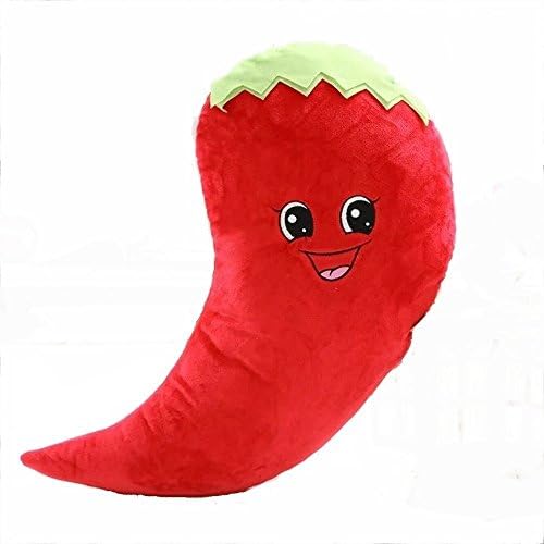 Cute Vegetables Pillow Plush Toy Doll Gift for Girl and Children Perfect Thanksgiving Christmas Birthday Valentine's Day Gift (Jalapeno)