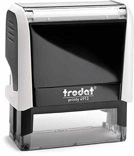 Trodat Print 4913 Arctic White Cushion Black