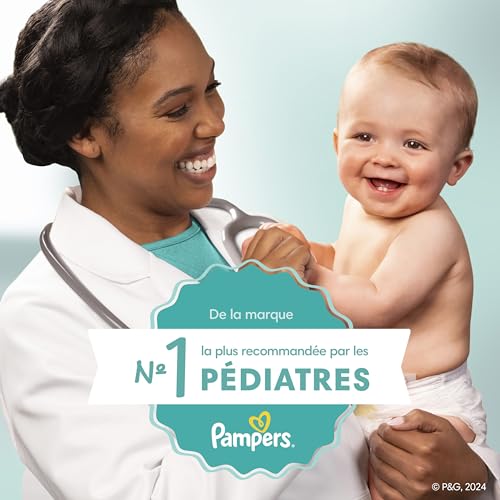 PAMPERS BABY WIPES, SENSITIVE, WATER BASED WIPE, CLINICALLY PROVEN, HYPOALLERGENIC, AND UNSCENTED FOR BABIES, 336 WIPES TOTAL (4 FLIP-TOP PACKS)